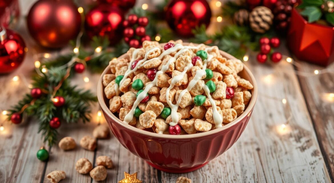 Best White Chocolate Chex Mix for Christmas