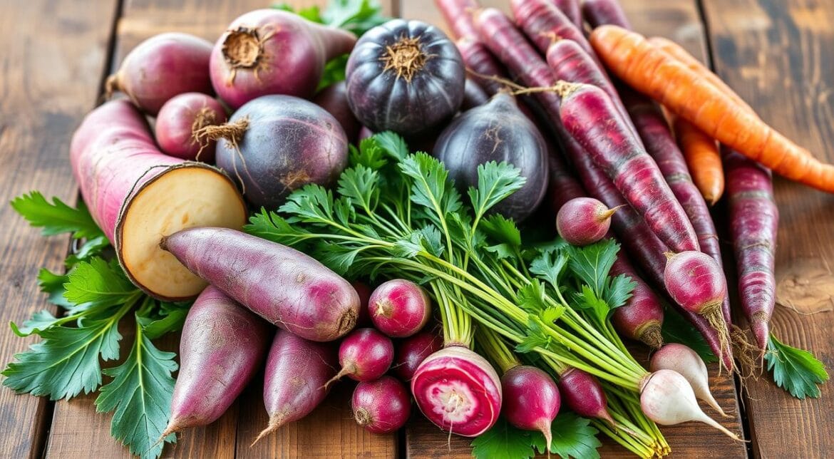 Purple Root Vegetables
