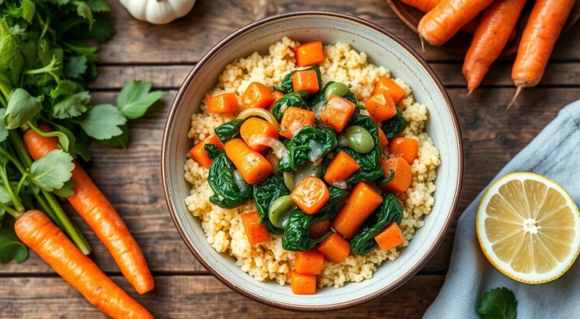 Easy Carrot and Spinach Recipes with Couscous: Perfect for Busy Days