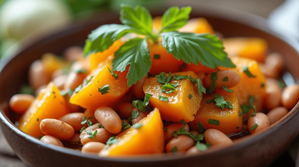 Recipe Squash and Kidney Beans: Easy, Hearty & Delicious Stew or Chili